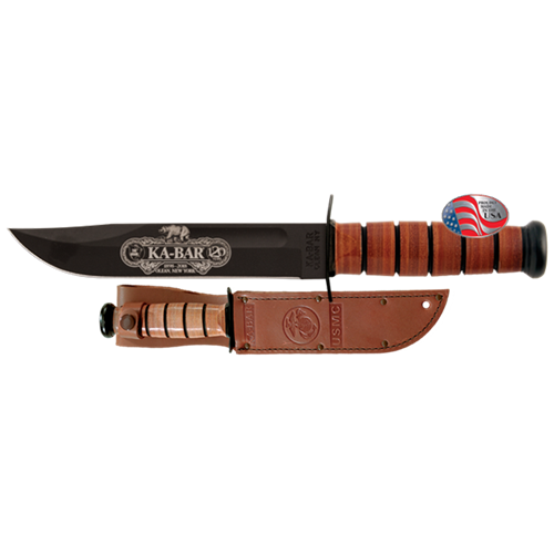 KA-BAR 120TH ANNIV., USMC - ENGRAVED-CLA