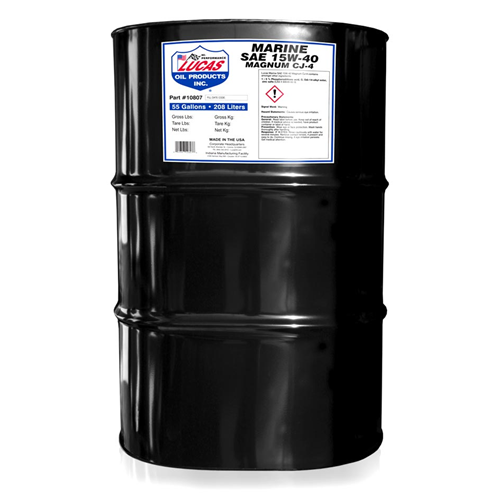 Marine SAE 15W-40 API CJ-4 Oil (55 Gallon Drum)