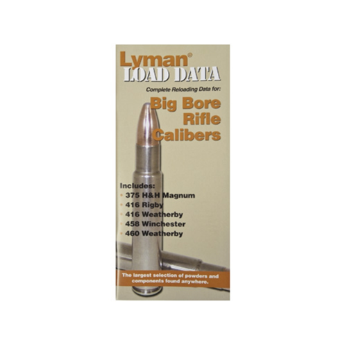 Load Data Book Big Bore Rifle