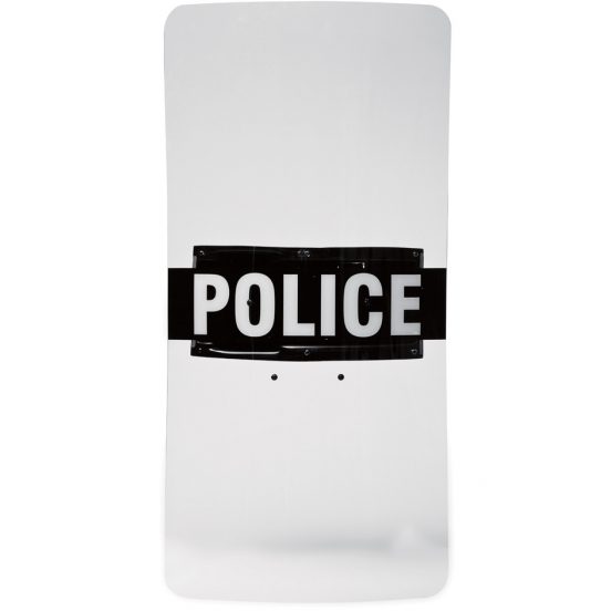 Peacekeeper Clear Riot Shield w/ Custom-Molded Ambidextrous Handle, 20 X 36