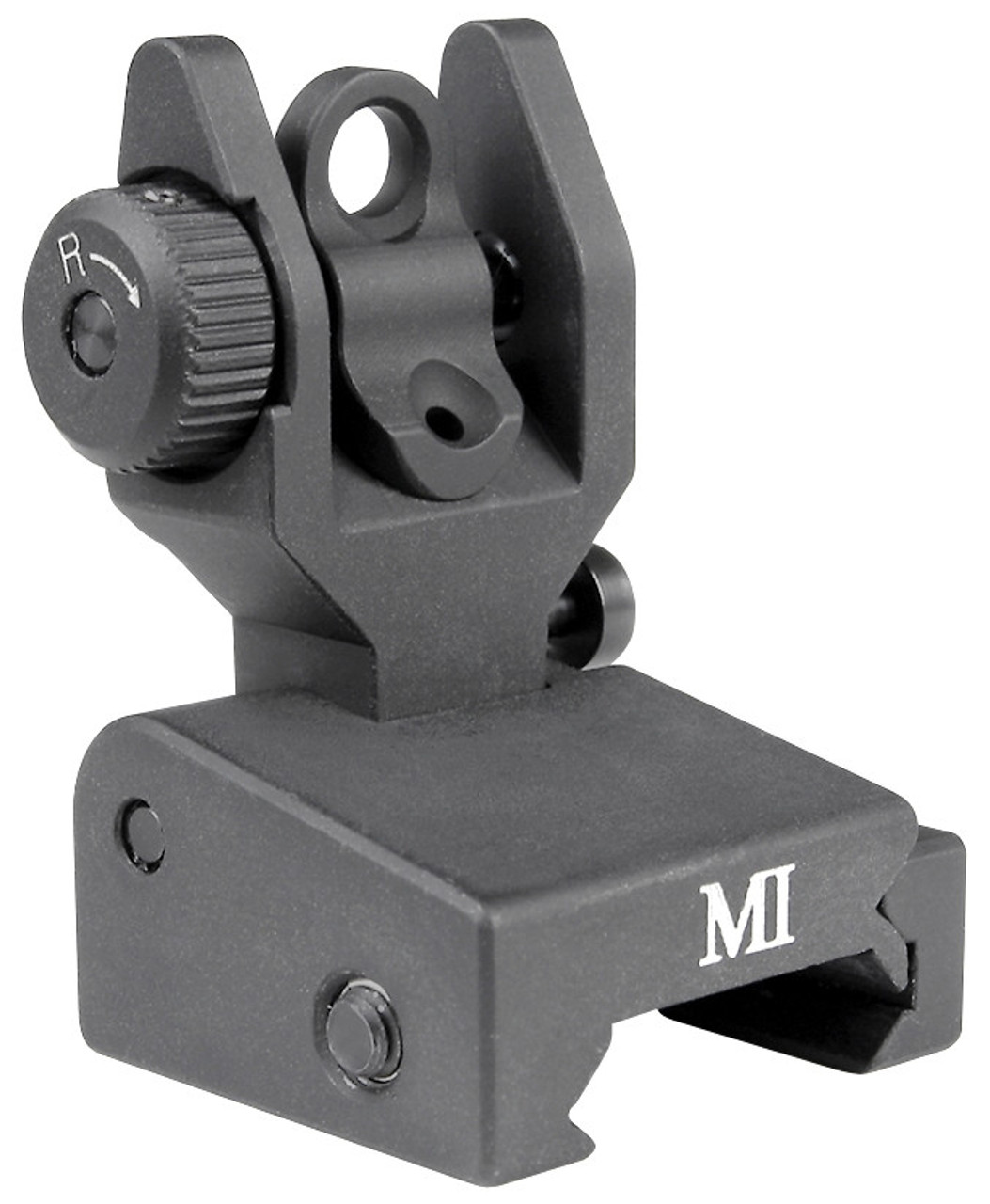 Same Plane Low Profile Rear Sight