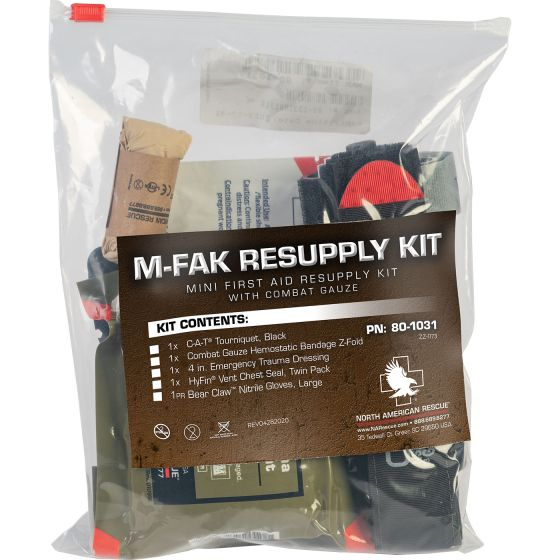 M-FAK Resupply Kit w/ Combat Gauze