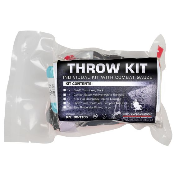 Individual Throw Kit w/ Combat Gauze LE - Basic