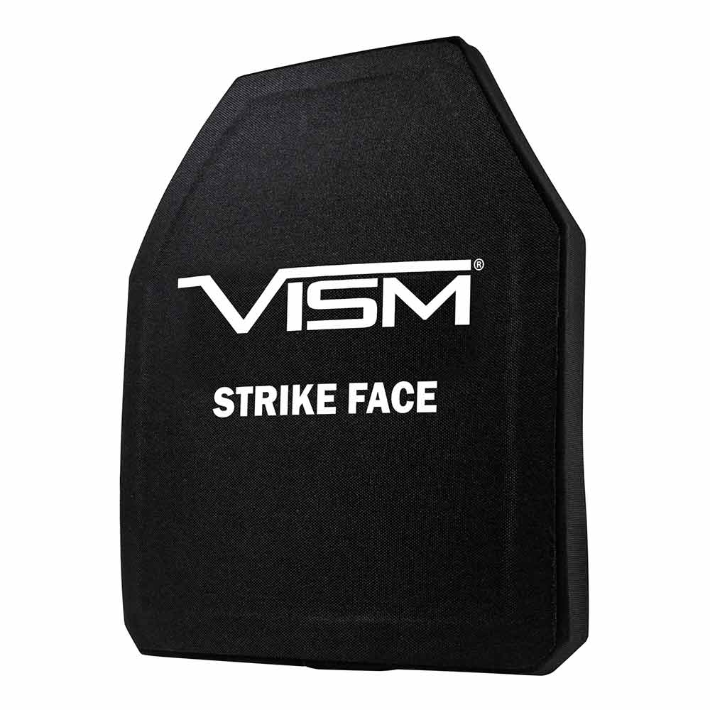 LVL IV Ceramic/PE Ballistic Plate - 10''X12'' - STR's Cut