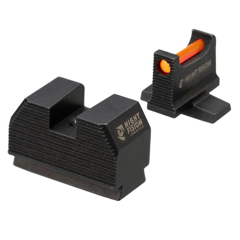Optic Height Fiber Optic Sight Set for Sig P320 w/ RMR/507C/SRO