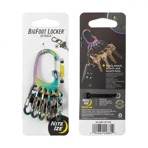 BigFoot Locker Stainless Steel KeyRack