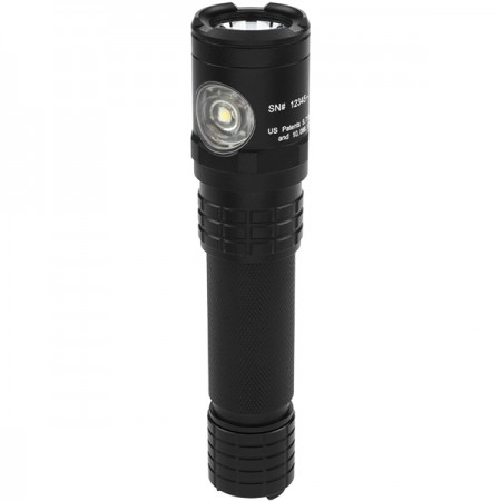 Metal Dual-Light Rechargeable Flashlight