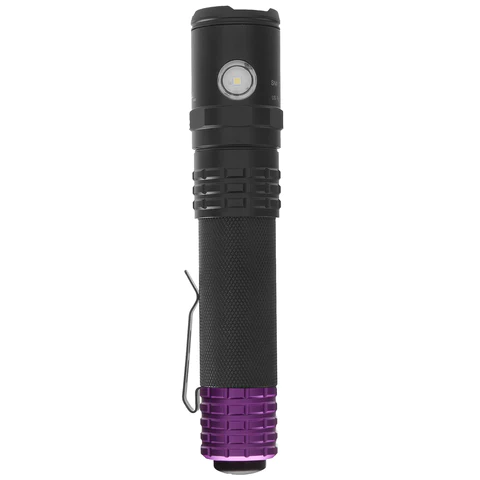 Ultraviolet LED Flashlight w/ White Floodlight