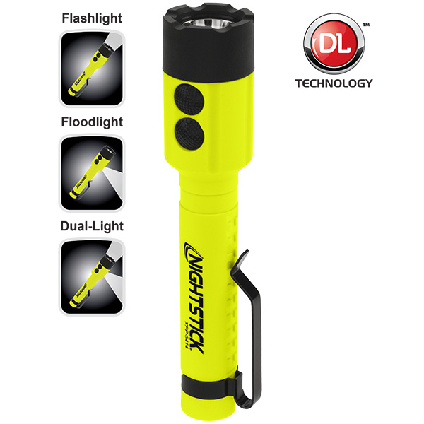 X-Series Dual-Light Flashlight w/Tail Magnet