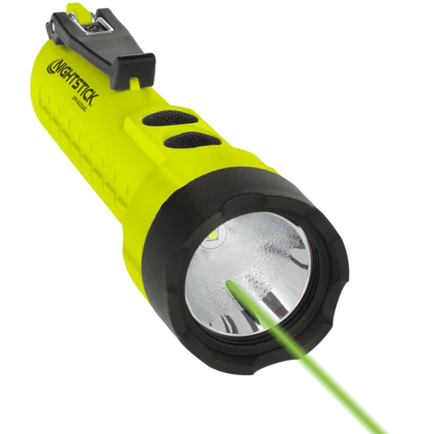 Intrinsically Safe Flashlight w/ Green Laser