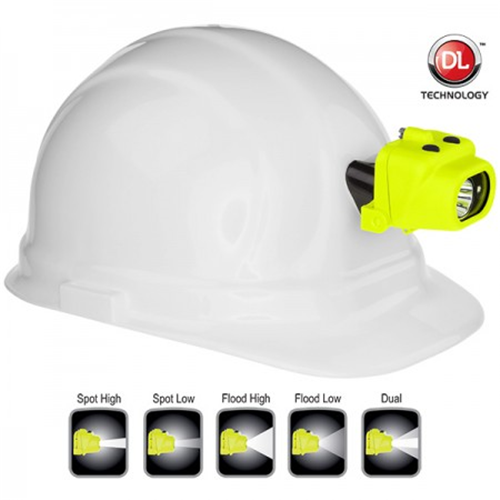 Intrinsically Safe Multi-Function Dual-Light Headlamp