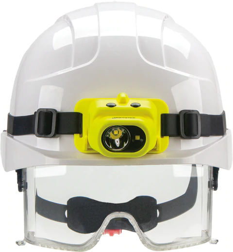 ATEX Intrinsically Safe Rechargeable Dual-Light Headlamp