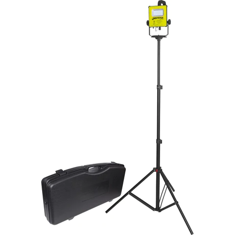 Intrinsically Safe Rechargeable LED Scene Light w/ 6' Tripod