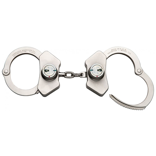 Model 710C High Security Chain Link Handcuff - Nickel Finish