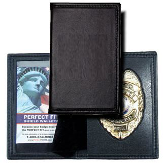 Dress Leather Badge & ID Case - 3.50''x5.50''