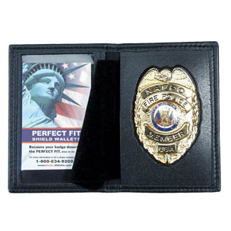 Dress Leather Badge & ID Case - 3.25''x5.00''