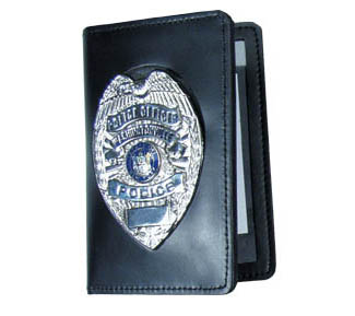 Book Style Double ID & Badge Case Outside Mount - 3.63''x5.50''