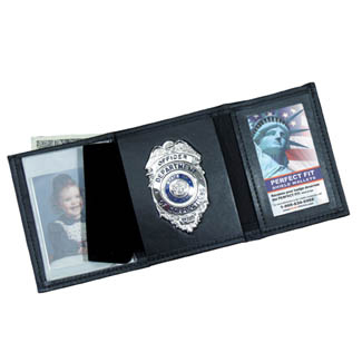 Trifold Wallet w/ Single ID & CC Slots - 3.50''x4.50''