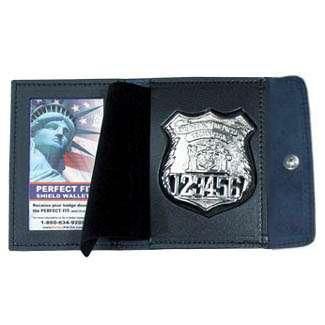 Duty Leather Badge & ID Case - 3.00''x3.75''
