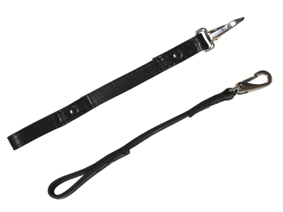 Leather Key Leash w/ Ring - Regular