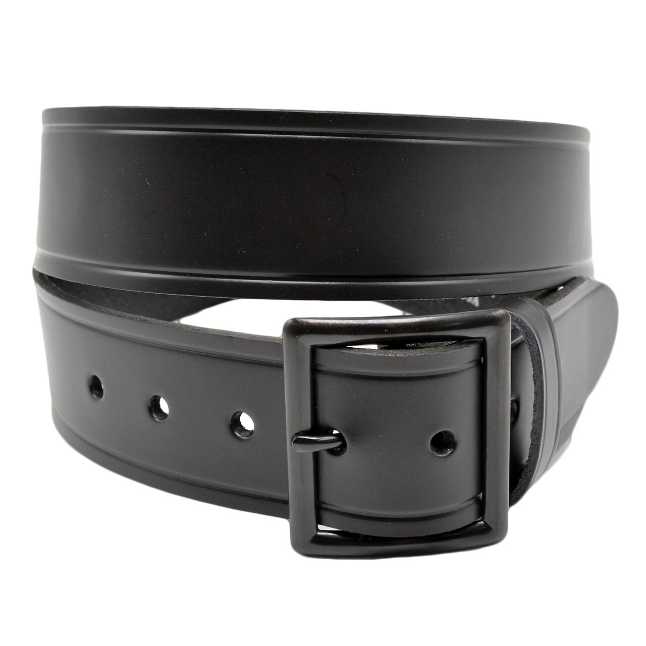 1.5'' Fully Lined Garrison Belt w/ Black Buckle