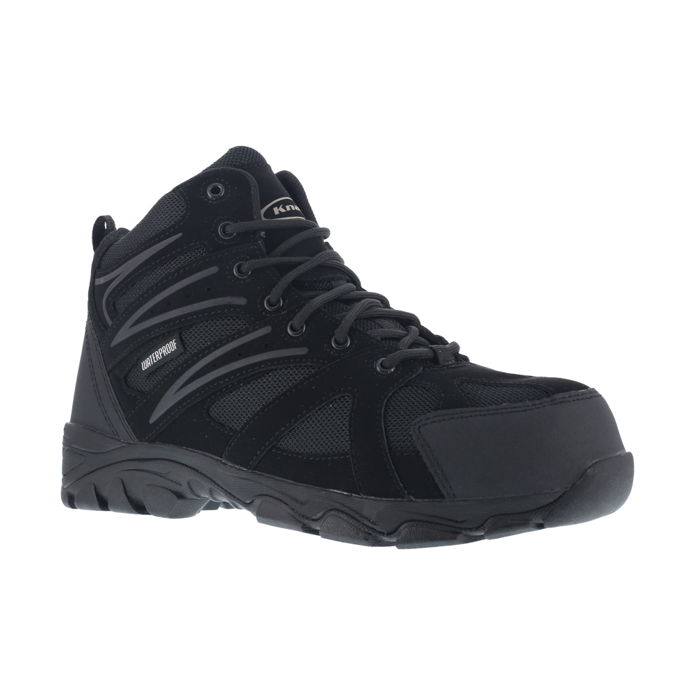 Knapp - Ground Patrol Waterproof Trail Hiker w/ Composite Toe - Black