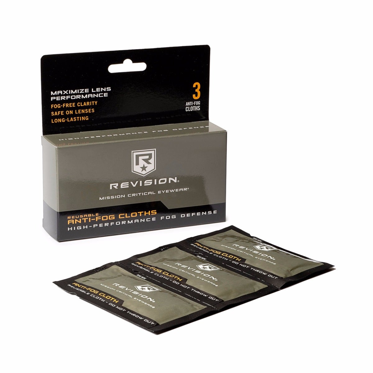 Anti-Fog Cloth 3-Pack