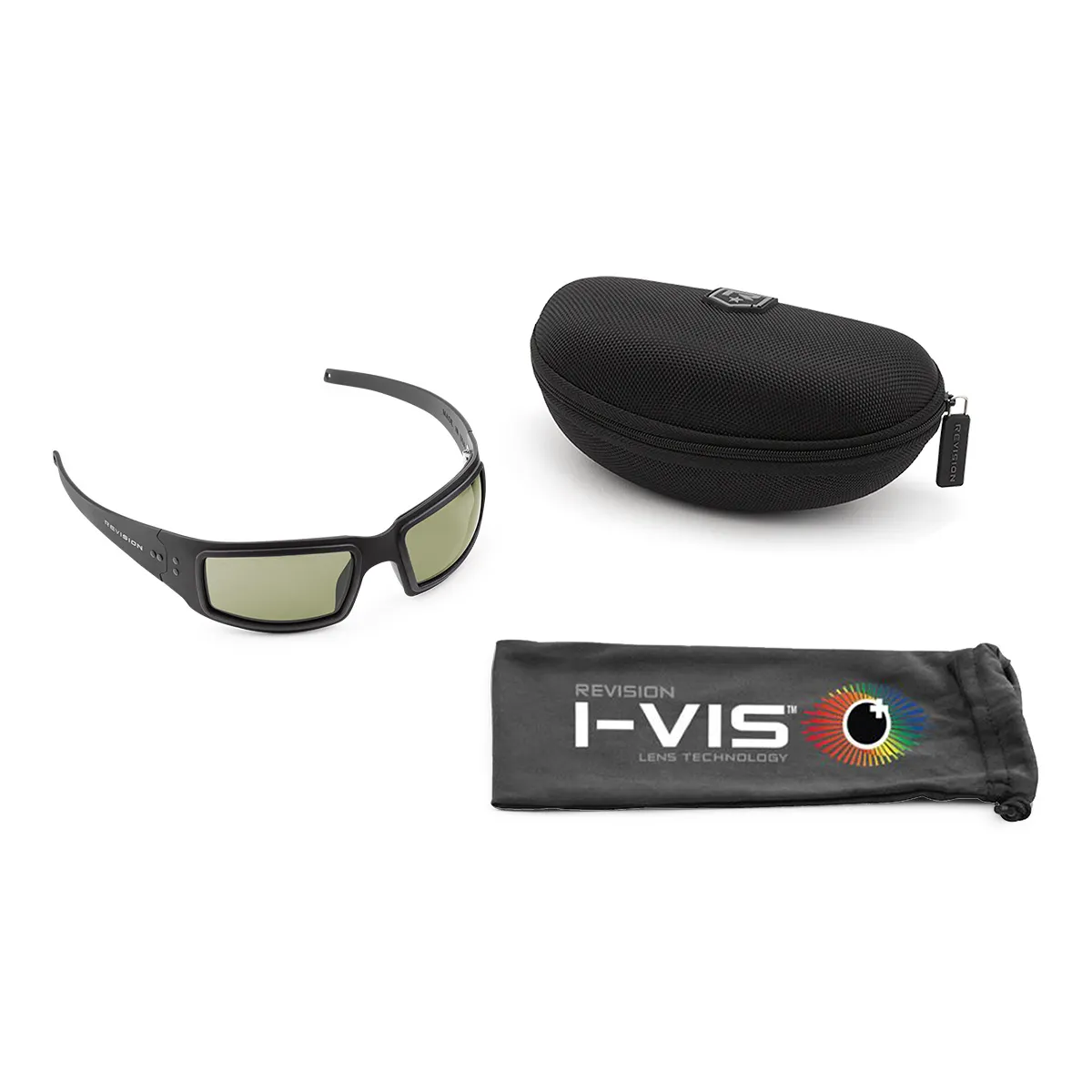 REVISION SPEED DEMON SUNGLASSES - BASIC KITS/Cano/Black