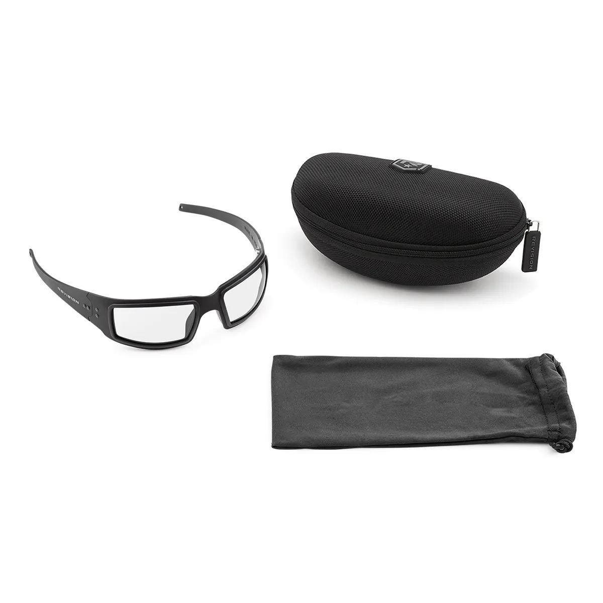 REVISION SPEED DEMON SUNGLASSES - BASIC KITS/Clear/Black