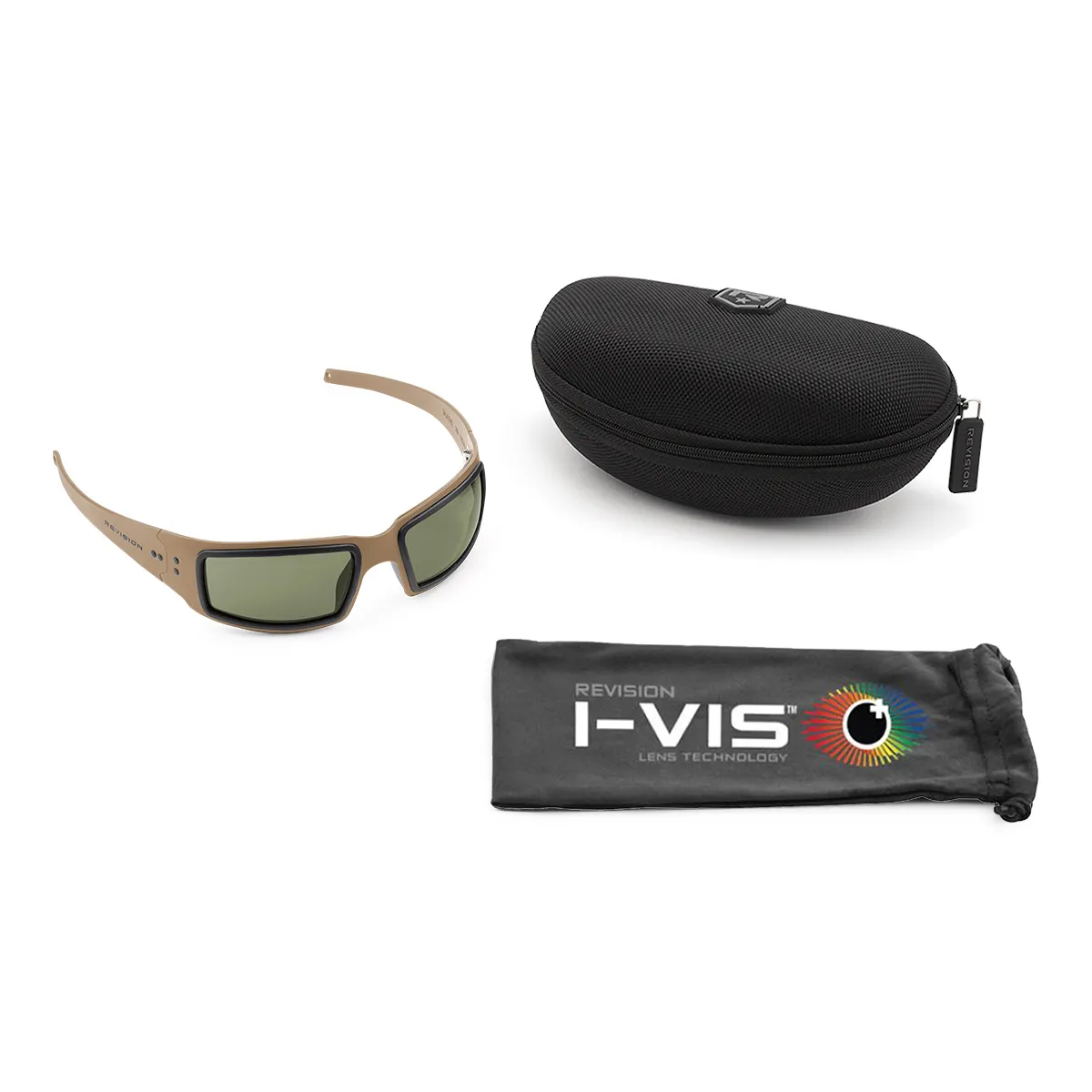 REVISION SPEED DEMON SUNGLASSES - BASIC KITS/Verso/Cerakote Coyote Brown