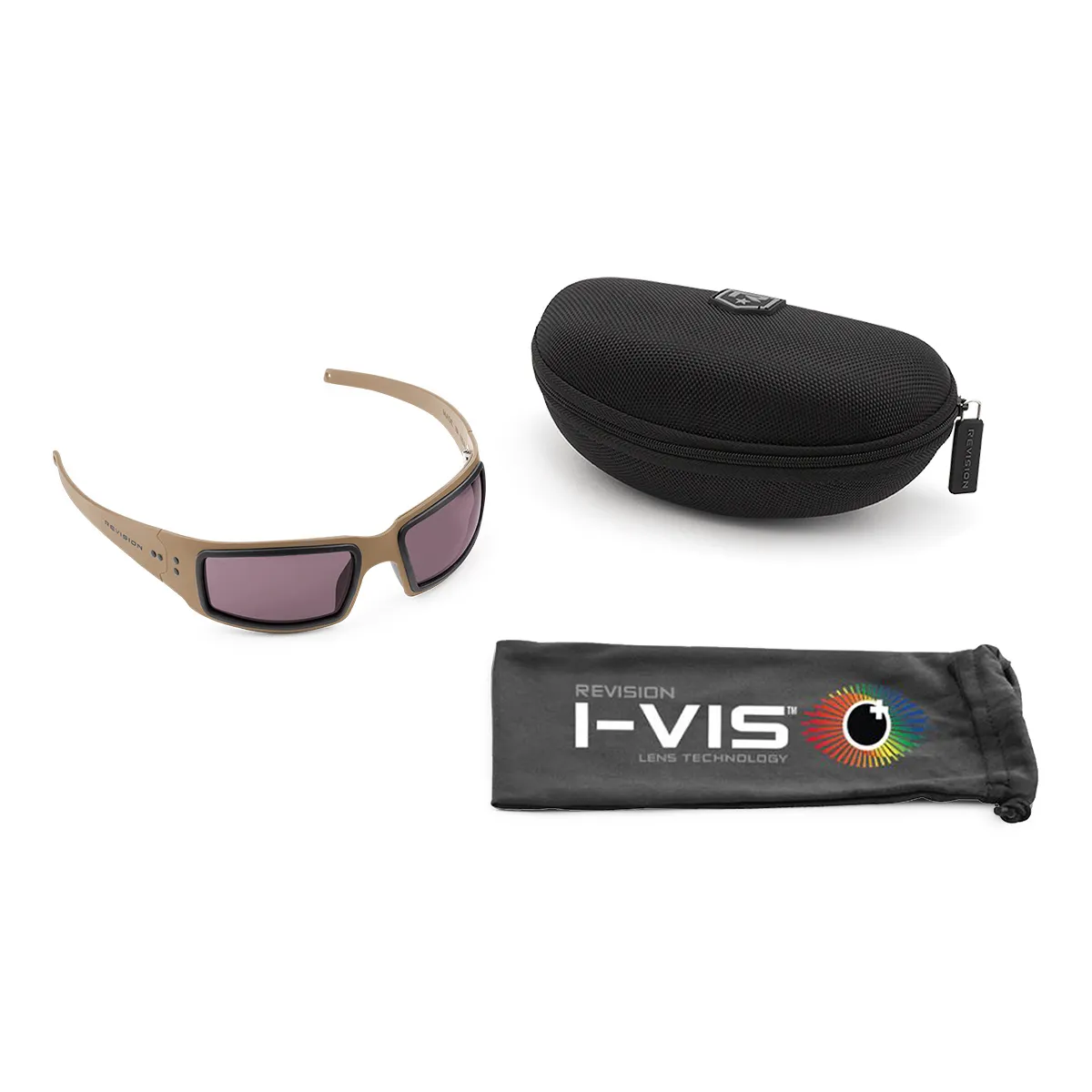 REVISION SPEED DEMON SUNGLASSES - BASIC KITS/Clara/Cerakote Coyote Brown