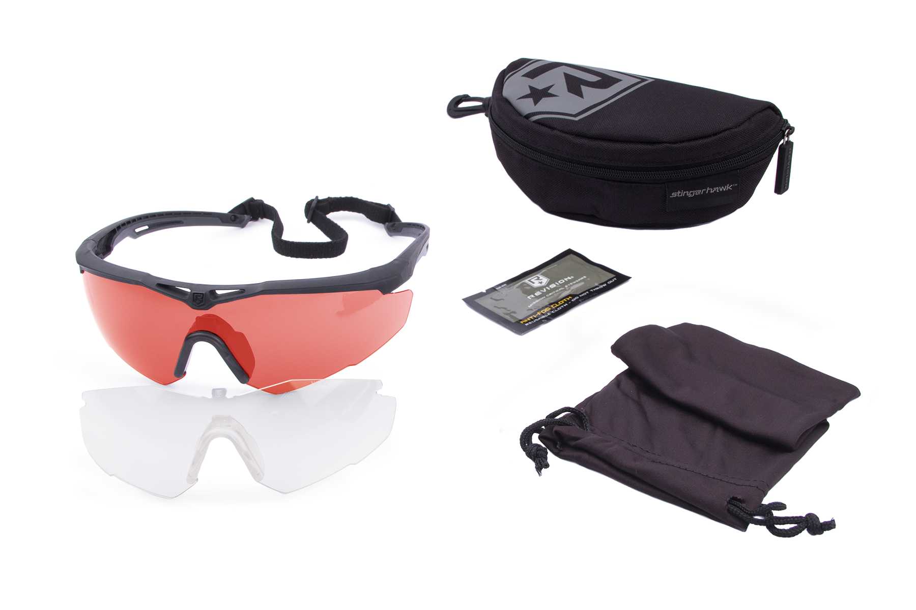 Stingerhawk Eyewear System - Regular Gf-8 Military Kit