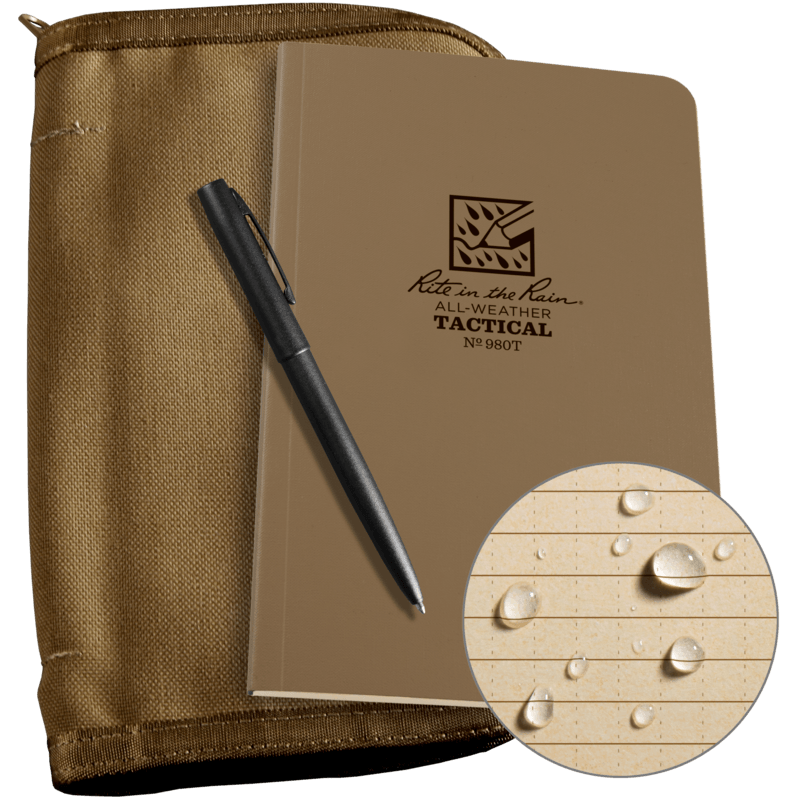 Field Book Kit - Tan Book / Multicam Cover