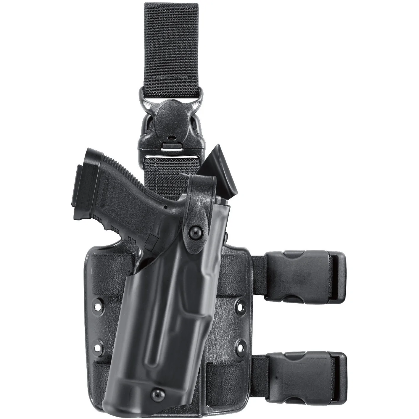 Model 6305 ALS/SLS Tactical Holster w/ Quick-Release Leg Strap for Sphinx SDP Compact