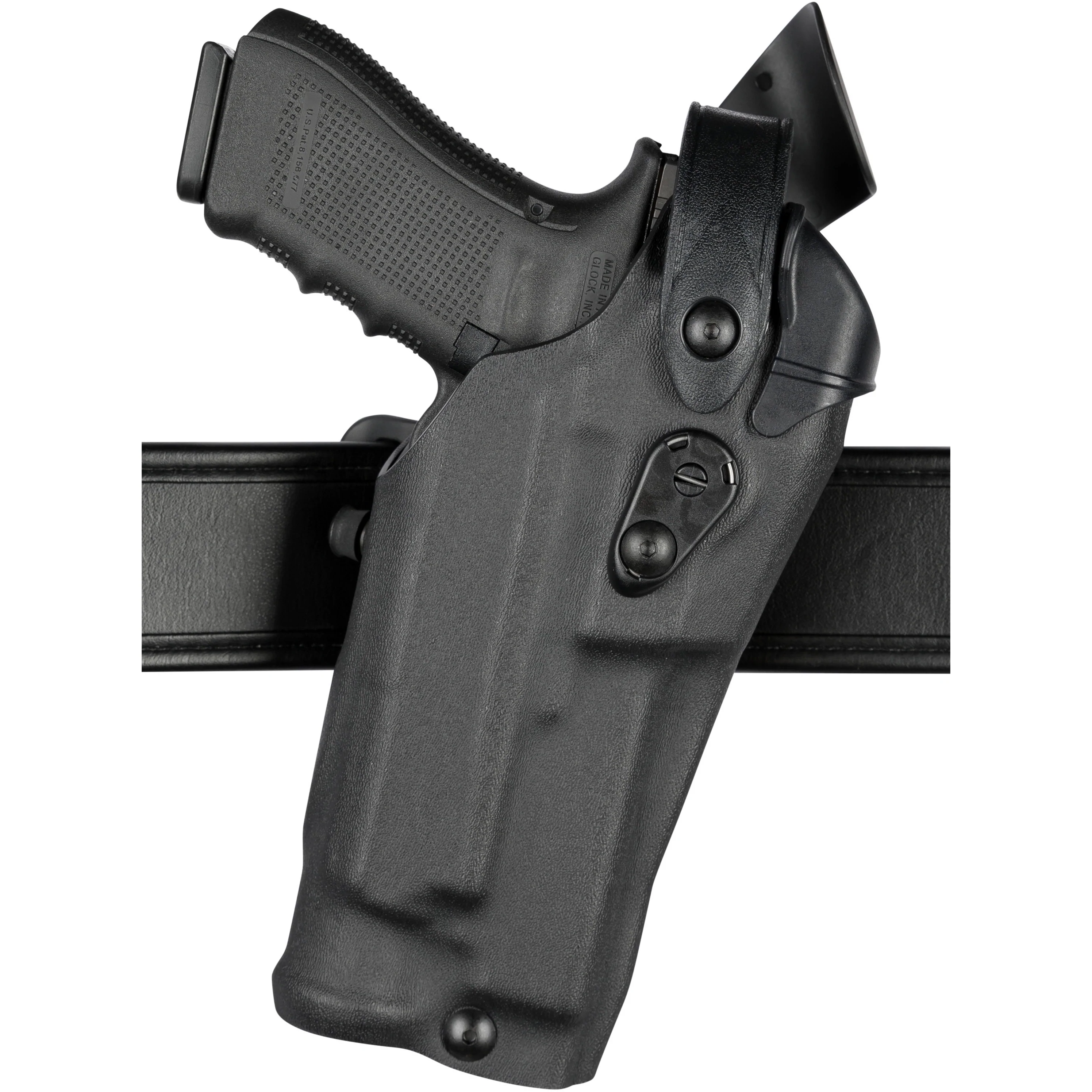 Model 6362RDS ALS/SLS Hi-Ride, Level III Retention Duty Holster for Glock 17 MOS w/ SureFire XVL2
