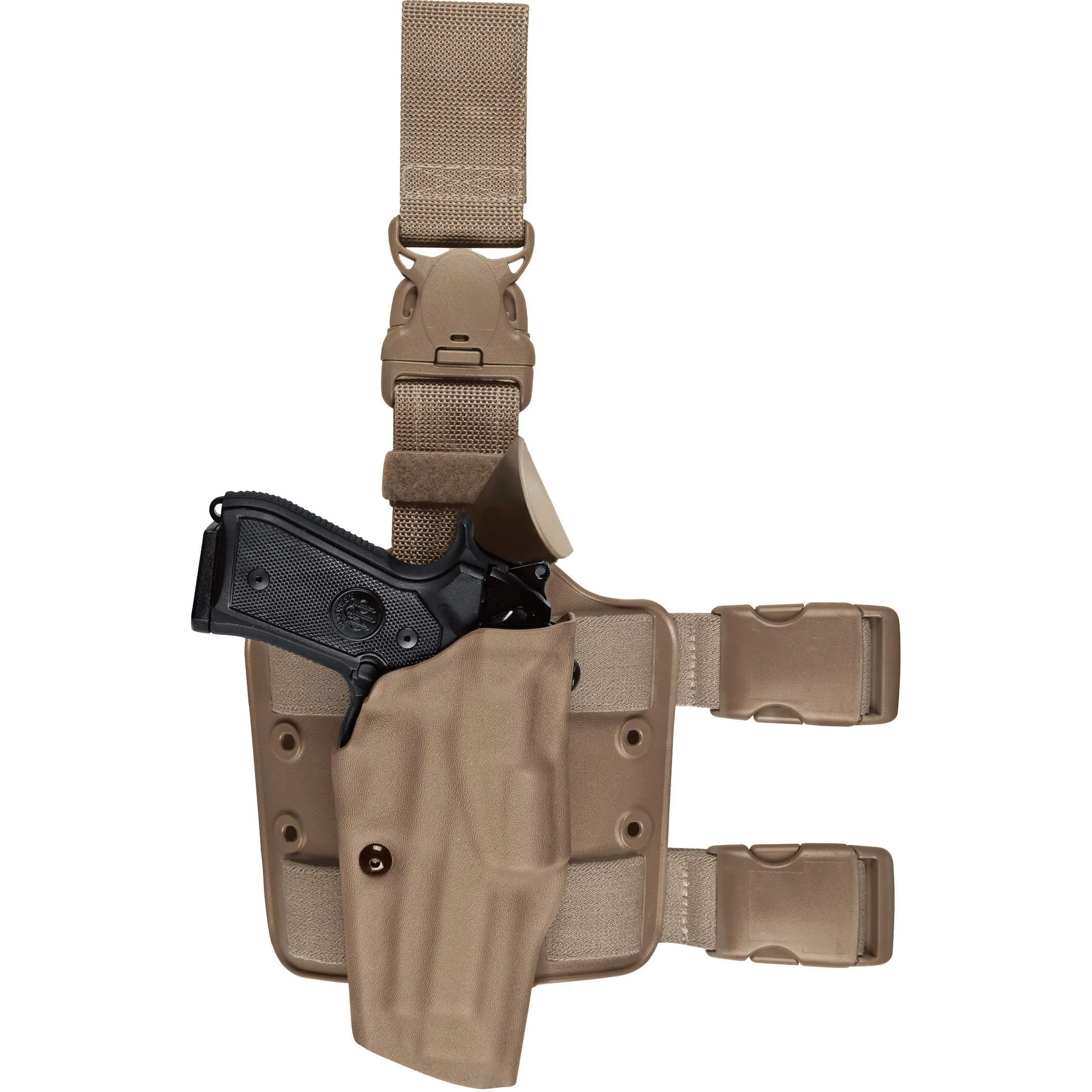 Model 6385 ALS OMV Tactical Holster w/ Quick Release Leg Strap for Sig Sauer SP2022