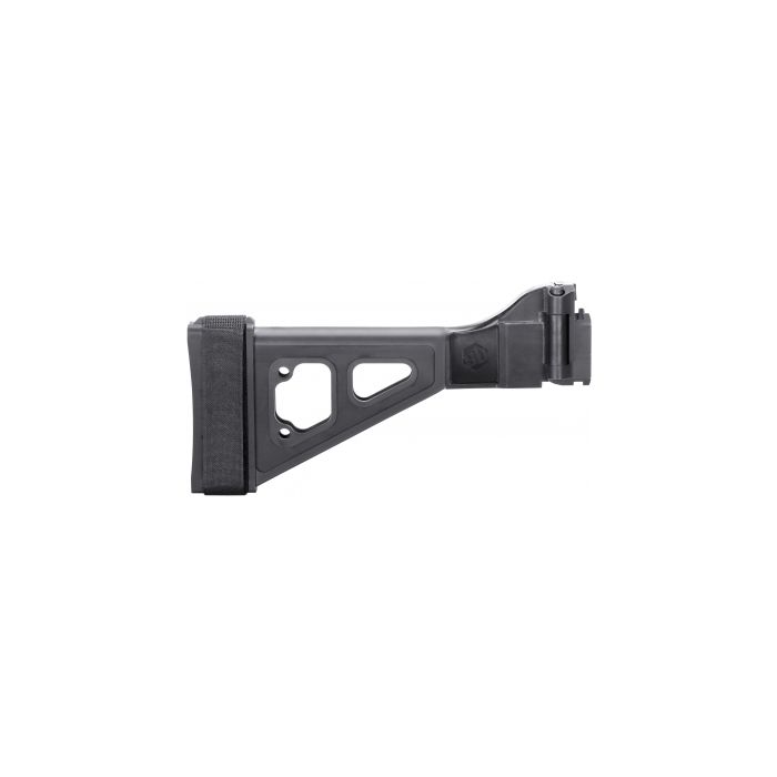 EVO2 PISTOL SIDE FOLDING STABILIZING BRACE, BLK, SB LOGO