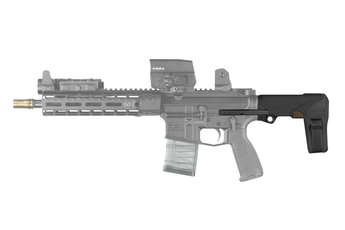HB AR BRACE; BLACK; 556
