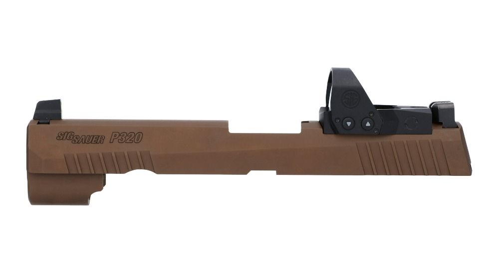 X-Series Slide Assembly - 9mm - w/ ROMEO1PRO 6MOA - Coyote 4.7''