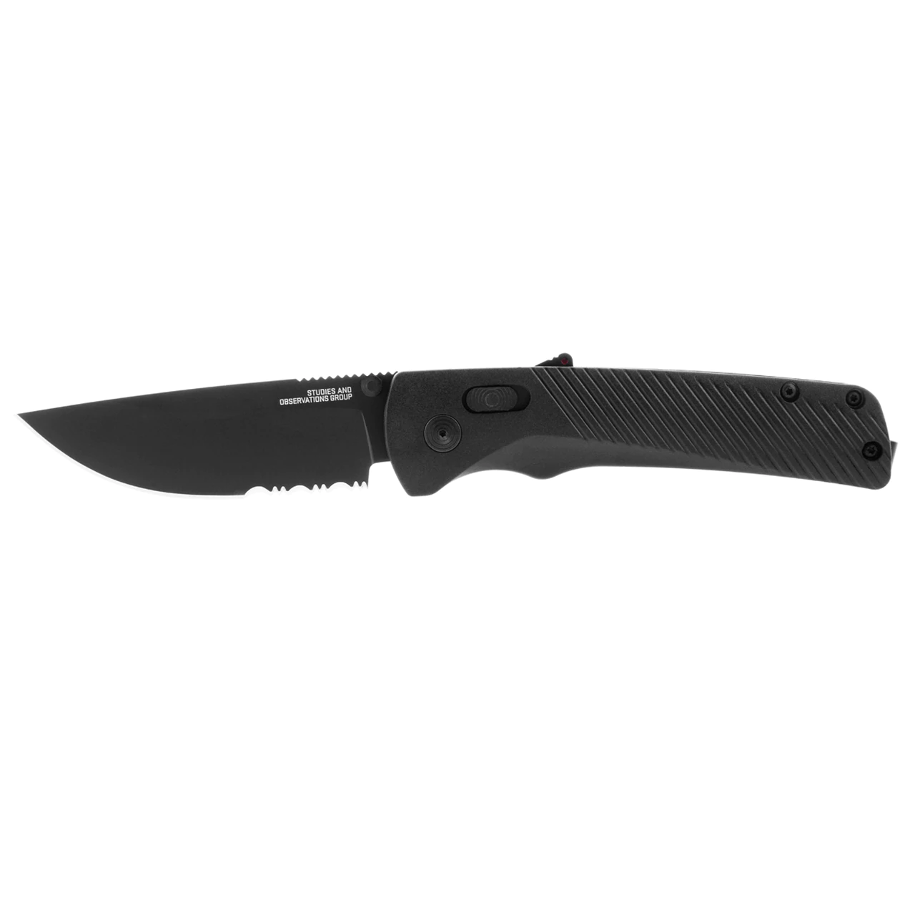 Flash AT - Blackout - Partially Serrated