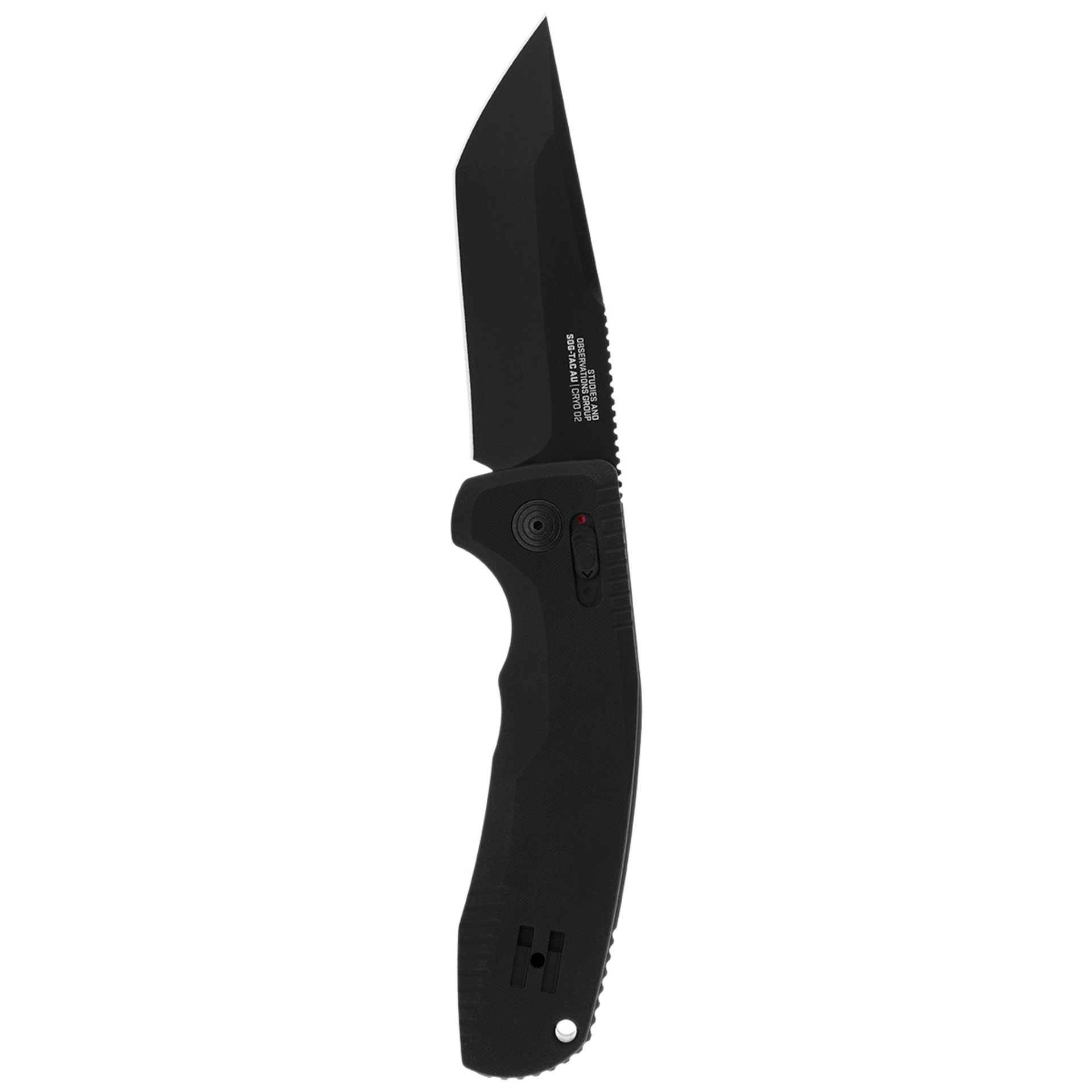 SOG-TAC AU – Black / Tanto / Straight Edge