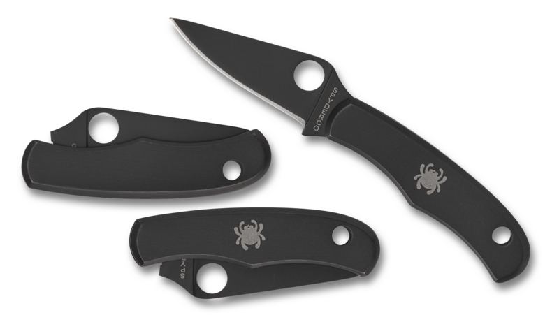 Spyderco Bug Stainless Steel PlainEdge Folding Knife