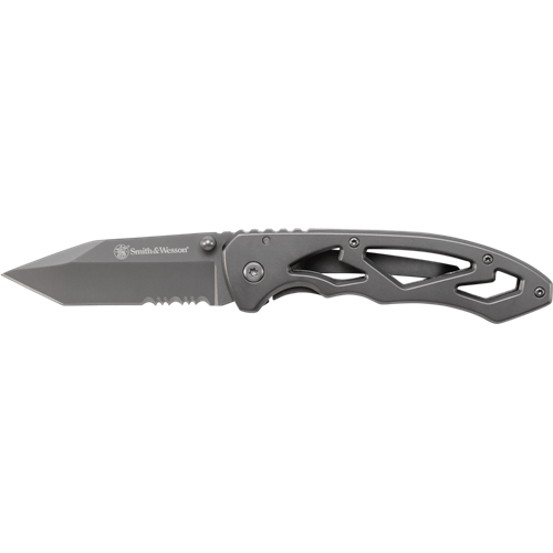 Smith & Wesson Frame Lock Drop Point Folding Knife