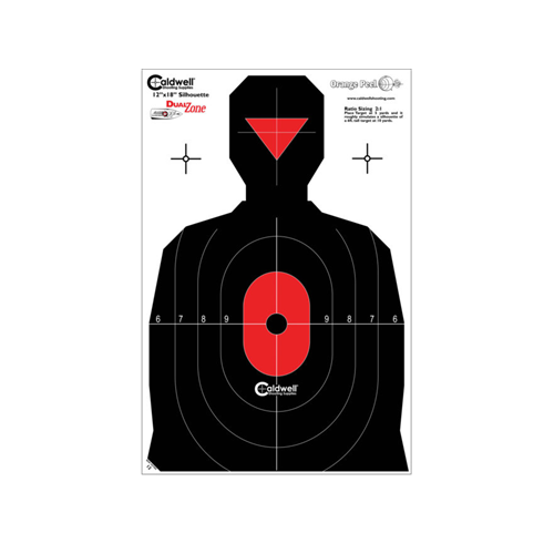Silhouette Center Mass Target 8pk