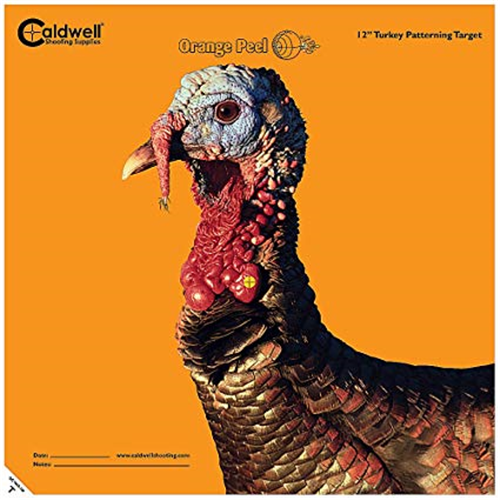 Orange Peel Turkey Target: 12 in 5 sheets