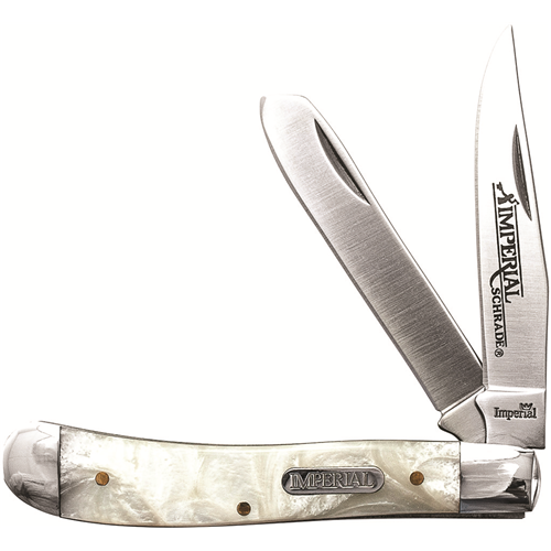 Imperial Stainless Steel Large 2 Blade Pocket Knife