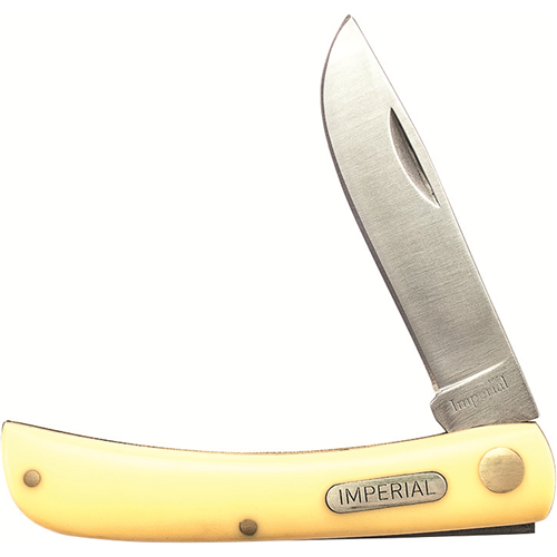Imperial Folder Yellow Handle Single Blade