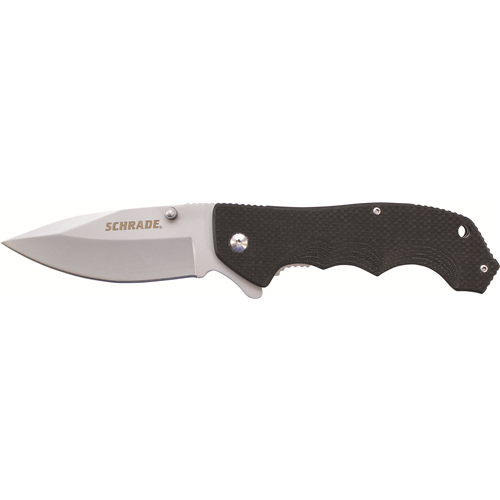 G10 Handle, 9Cr18MoV Steel, Index Flipper, Liner Lock, Dual Thumb Studs.