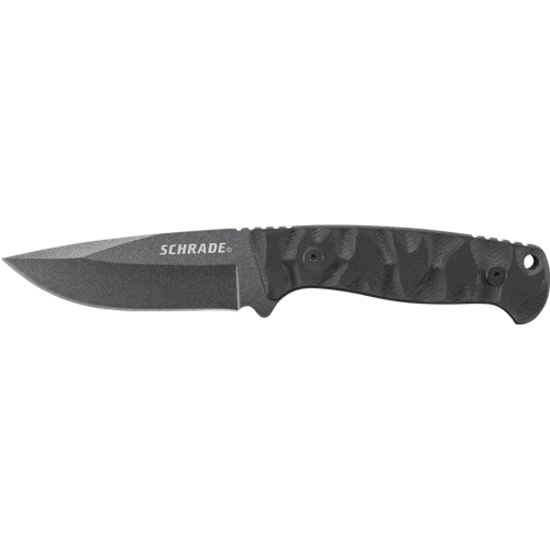 Medium Sized Fixed Blade, 65Mn High Carbon Steel, G10 Handle, Thermoplastic Sheath w/Ferro Rod