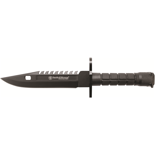 8 in Special Ops M-9 Bayonet Special Force Knife/Black Polymer Scabbard